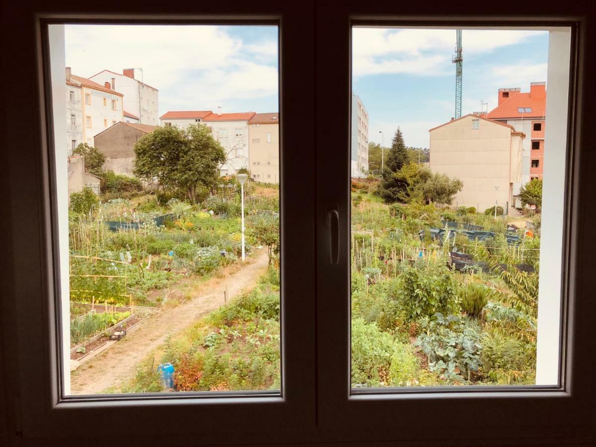 Albergue Sixtos No Caminho Santiago de Compostela Bagian luar foto